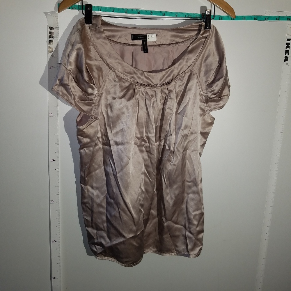 Bcbg Max Azaria Satin Top